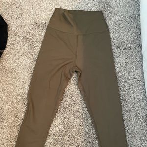 brown leggings, size small, BRAND NEW